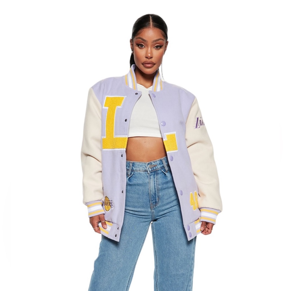 Women’s NBA LA Lakers Varsity Jacket